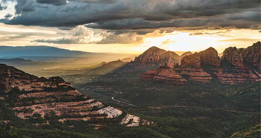 View from Schnebly Hill in Sedona